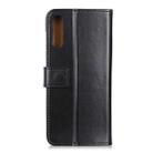 For Sony Xperia 10 II 3-Color Pearl Texture Magnetic Buckle Horizontal Flip PU Leather Case with Card Slots & Wallet & Holder(Black) - 3