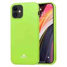 For iPhone 12 mini GOOSPERY JELLY TPU Shockproof and Scratch Protective Case(Green) - 1