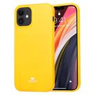 For iPhone 12 mini GOOSPERY JELLY TPU Shockproof and Scratch Protective Case(Yellow) - 1