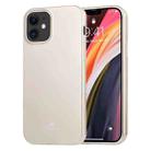 For iPhone 12 mini GOOSPERY JELLY TPU Shockproof and Scratch Protective Case(Gold) - 1