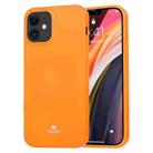 For iPhone 12 mini GOOSPERY JELLY TPU Shockproof and Scratch Protective Case(Orange) - 1