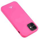 For iPhone 12 mini GOOSPERY JELLY TPU Shockproof and Scratch Protective Case(Hot Pink) - 2