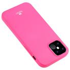 For iPhone 12 / 12 Pro GOOSPERY JELLY TPU Shockproof and Scratch Protective Case(Hot Pink) - 2