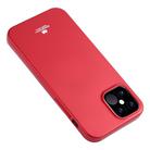 For iPhone 12 Pro Max GOOSPERY JELLY TPU Shockproof and Scratch Protective Case(Red) - 2