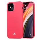 For iPhone 12 Pro Max GOOSPERY JELLY TPU Shockproof and Scratch Protective Case(Rose Red) - 1