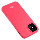 For iPhone 12 Pro Max GOOSPERY JELLY TPU Shockproof and Scratch Protective Case(Rose Red) - 2