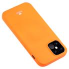 For iPhone 12 Pro Max GOOSPERY JELLY TPU Shockproof and Scratch Protective Case(Orange) - 1