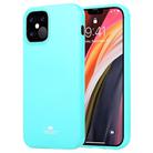 For iPhone 12 Pro Max GOOSPERY JELLY TPU Shockproof and Scratch Protective Case(Mint Green) - 1