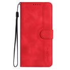 For Nothing Phone 3a Heart Pattern Skin Feel Leather Phone Case(Red) - 2