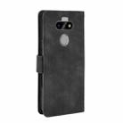 For LG K31 / Aristo 5 Solid Color Skin Feel Magnetic Buckle Horizontal Flip Calf Texture PU Leather Case with Holder & Card Slots & Wallet(Black) - 3