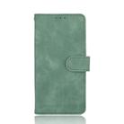 For LG K40S Solid Color Skin Feel Magnetic Buckle Horizontal Flip Calf Texture PU Leather Case with Holder & Card Slots & Wallet(Green) - 2