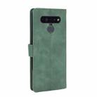 For LG K41S / K51S Solid Color Skin Feel Magnetic Buckle Horizontal Flip Calf Texture PU Leather Case with Holder & Card Slots & Wallet(Green) - 3