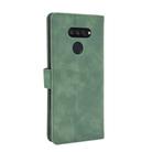 For LG K50S Solid Color Skin Feel Magnetic Buckle Horizontal Flip Calf Texture PU Leather Case with Holder & Card Slots & Wallet(Green) - 2
