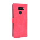 For LG K50S Solid Color Skin Feel Magnetic Buckle Horizontal Flip Calf Texture PU Leather Case with Holder & Card Slots & Wallet(Rose Red) - 2