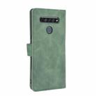 For LG K61 / Q61 Solid Color Skin Feel Magnetic Buckle Horizontal Flip Calf Texture PU Leather Case with Holder & Card Slots & Wallet(Green) - 3