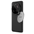 For Xiaomi 15 Ultra NILLKIN Black Mirror Prop CD Texture Mirror Phone Case(Black) - 2