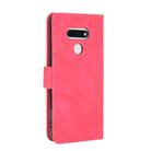 For LG Style 3 Solid Color Skin Feel Magnetic Buckle Horizontal Flip Calf Texture PU Leather Case with Holder & Card Slots & Wallet(Rose Red) - 3