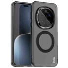 For Honor Magic7 Pro IMAK Candy Series Shockproof MagSafe Phone Case(Black) - 1