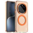 For Honor Magic7 Pro IMAK Candy Series Shockproof MagSafe Phone Case(Orange) - 1
