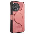 For OnePlus 12 CaseNeo MagSafe RFID Anti-theft Retro Leather Phone Case(Pink) - 3