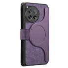 For OnePlus 12 CaseNeo MagSafe RFID Anti-theft Retro Leather Phone Case(Purple) - 3