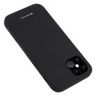 For iPhone 12 Pro Max GOOSPERY SILICONE Solid Color Soft Liquid Silicone Shockproof Soft TPU Case(Black) - 2