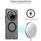 For Realme 14 Pro+ IMAK Chocolate Series TPU + PET MagSafe Phone Case(Black) - 3
