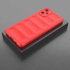 For Samsung Galaxy F06 5G Magic Shield TPU + Flannel Phone Case(Red) - 2