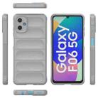 For Samsung Galaxy F06 5G Magic Shield TPU + Flannel Phone Case(Grey) - 3