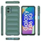 For Samsung Galaxy F06 5G Magic Shield TPU + Flannel Phone Case(Dark Green) - 3