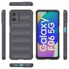 For Samsung Galaxy F06 5G Magic Shield TPU + Flannel Phone Case(Dark Grey) - 3