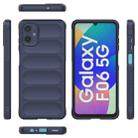 For Samsung Galaxy F06 5G Magic Shield TPU + Flannel Phone Case(Dark Blue) - 3