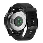 For Garmin QuickFit 20mm Kalebol Dot Texture Silicone Watch Band(Black) - 2