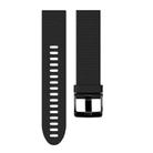 For Garmin QuickFit 20mm Kalebol Dot Texture Silicone Watch Band(Black) - 3