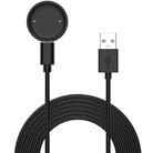 For Amazfit Bip 6 / Active 2 USB-C / Type-C Interface Adapter Split Smart Watch Charging Cable Set, Length: 1m(Black) - 1