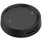 For Amazfit Bip 6 / Active 2 USB-C / Type-C Interface Smart Watch Charging Adapter(Black) - 1