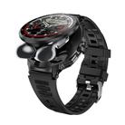 D11 1.46 inch 2 in 1 Bluetooth Earphone Smart Watch, Support Bluetooth Call / NFC / Heart Rate(Black) - 1
