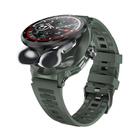 D11 1.46 inch 2 in 1 Bluetooth Earphone Smart Watch, Support Bluetooth Call / NFC / Heart Rate(Green) - 1