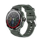 D11 1.46 inch 2 in 1 Bluetooth Earphone Smart Watch, Support Bluetooth Call / NFC / Heart Rate(Green) - 2