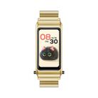 K80 1.57 inch Steel Band IP67 Earphone Detachable Smart Watch, Support Bluetooth Call(Gold) - 2