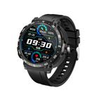 Q10 Dual-mode Bluetooth Headphones Smart Watch,1.52 inch, Support Bluetooth Call / Heart Rate(Black) - 2