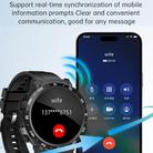 Q10 Dual-mode Bluetooth Headphones Smart Watch,1.52 inch, Support Bluetooth Call / Heart Rate(Black) - 4