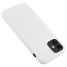 For iPhone 12 mini GOOSPERY SOFT FEELING Liquid TPU Shockproof Soft Case(White) - 1