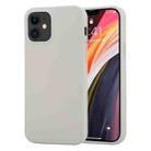 For iPhone 12 mini GOOSPERY SOFT FEELING Liquid TPU Shockproof Soft Case(Stone Grey) - 1