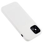 For iPhone 12 / 12 Pro GOOSPERY SOFT FEELING Liquid TPU Shockproof Soft Case(White) - 2