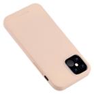 For iPhone 12 / 12 Pro GOOSPERY SOFT FEELING Liquid TPU Shockproof Soft Case(Light Pink) - 2