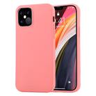 For iPhone 12 / 12 Pro GOOSPERY SOFT FEELING Liquid TPU Shockproof Soft Case(Pink) - 1