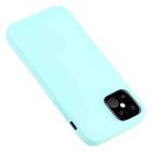 For iPhone 12 Pro Max GOOSPERY SOFT FEELING Liquid TPU Shockproof Soft Case(Mint Green) - 2