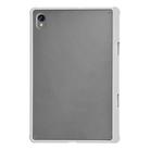 For Samsung Galaxy Tab S9 X710 Frosted Acrylic PC Tablet Case with Pen Slot(White) - 1