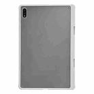 For Samsung Galaxy Tab S8+ X800 Frosted Acrylic PC Tablet Case with Pen Slot(White) - 1